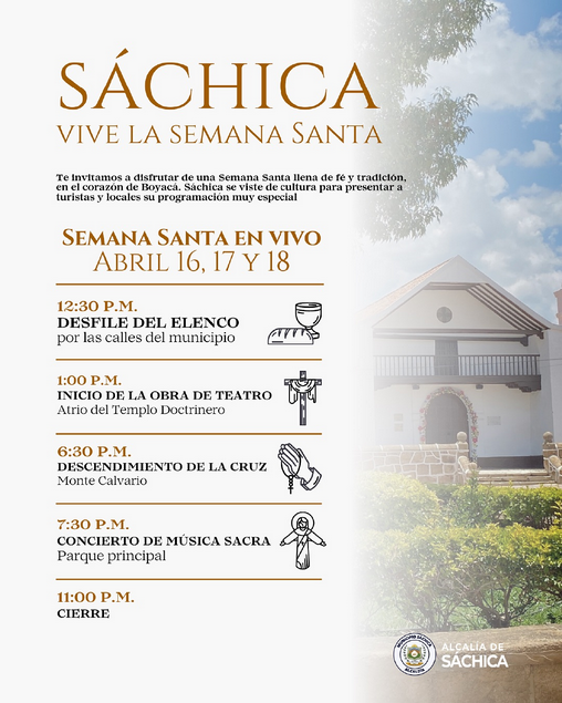 Sáchica programación (Alcaldía de Sáchica)